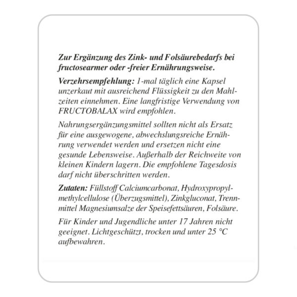 Fructobalax Zutaten