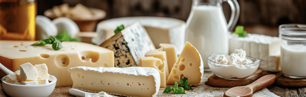 Käse, Milch und Milchprodukte bei Laktoseintoleranz