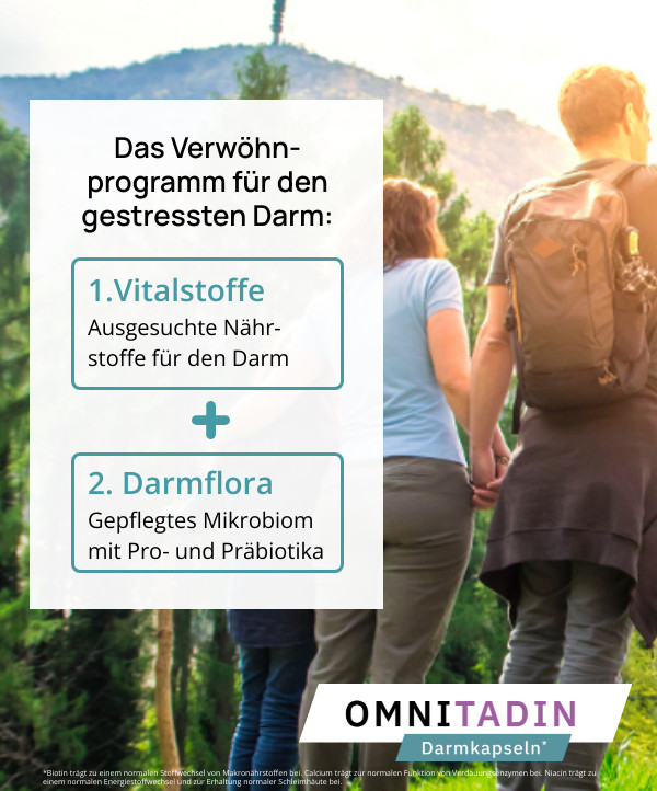 Omnitadin Darmkapseln: Das Verwöhnprogramm für den gestressten Darm
