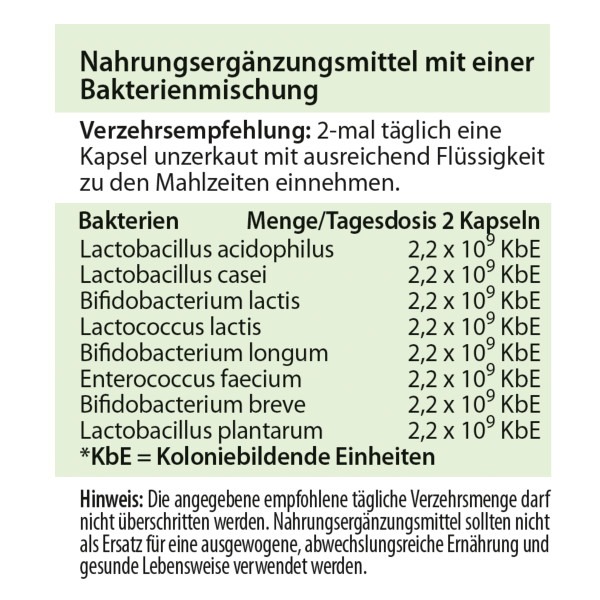 Abdigan Bakterienkulturen