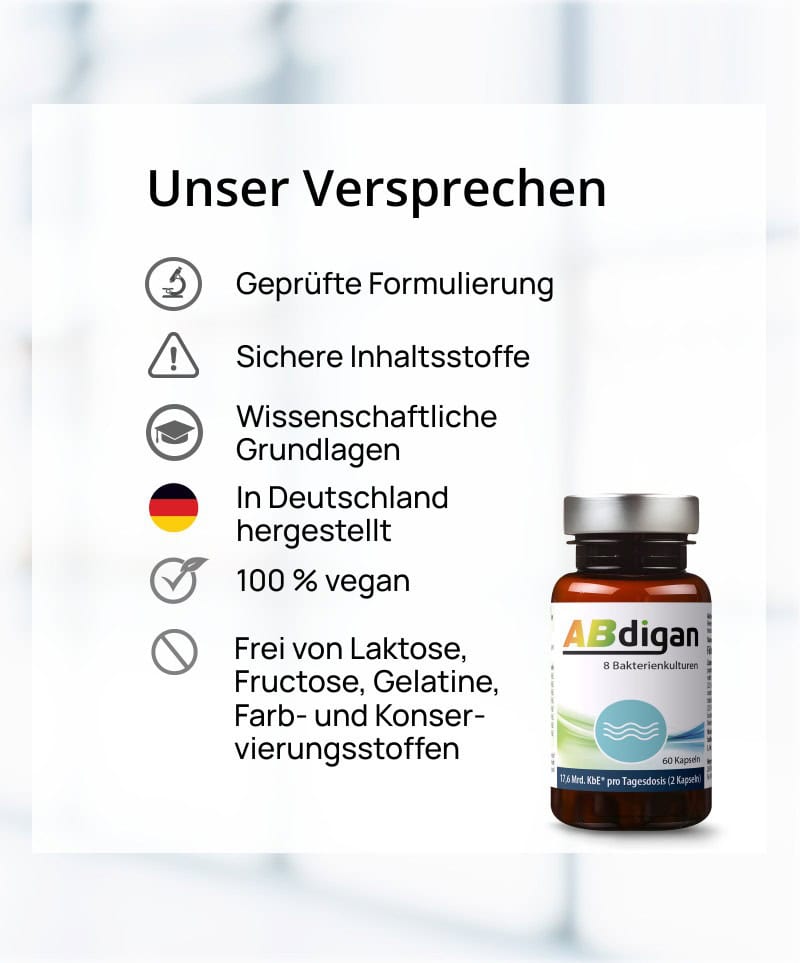 Abdigan Bakterienkulturen | bauchvital