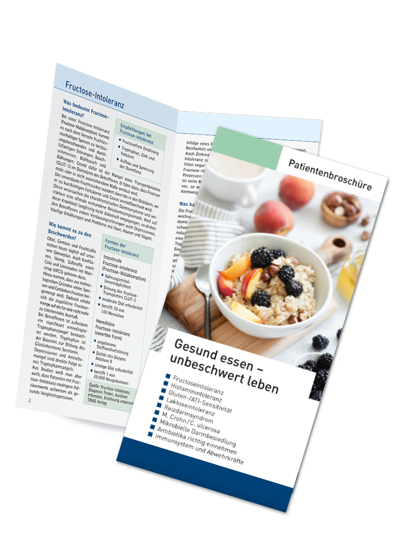 Patientenbroschüre Gesund essen unbeschwert leben von bauchvital