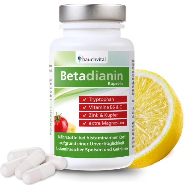 Betadianin Kapseln bei Histaminintoleranz