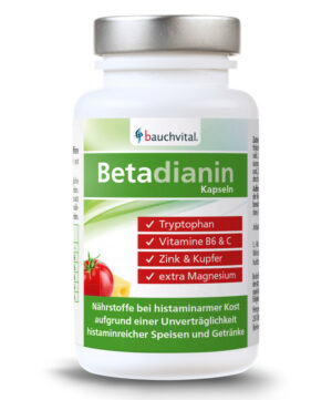 Betadianin für eine histaminarme Ernährung