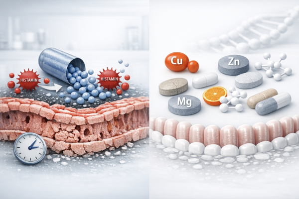 DAO vs Kupfer Zink Vitamin B& und C