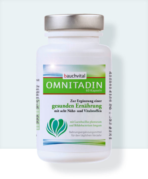 Omnitadin mit Lactobacillus plantarum und Bifidobacterium longum