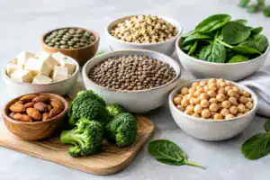 Sechs glutenfreie pflanzliche Eisenquellen